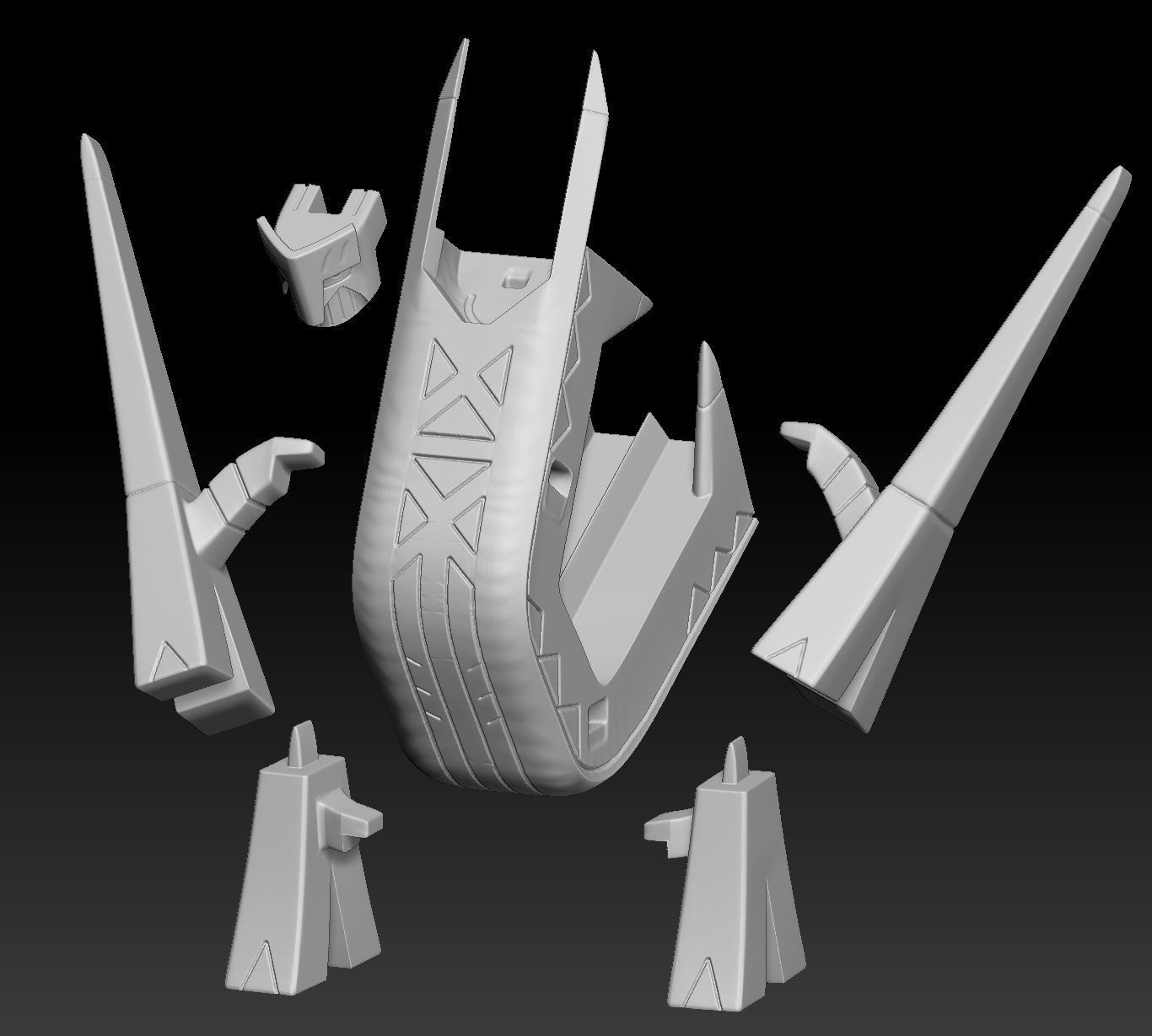 Pokemon Archaludon 3D print model_2