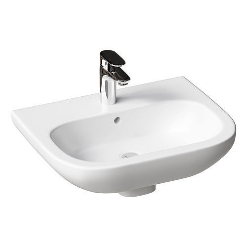 Hanging sink 55 cm Duravit D Code 23105500002 3D model