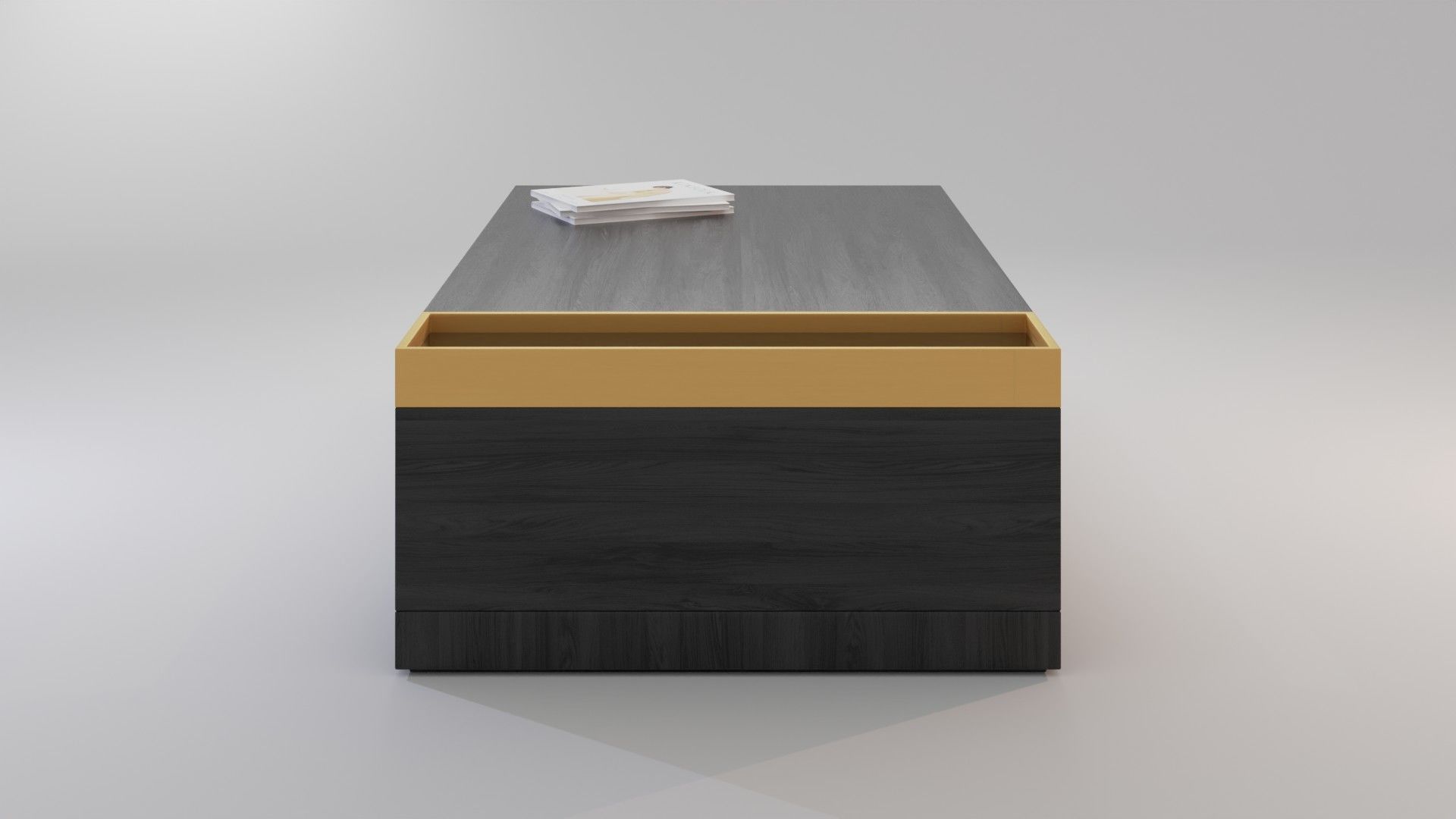 Quatropi Coffee Table Low-poly 3D model_5