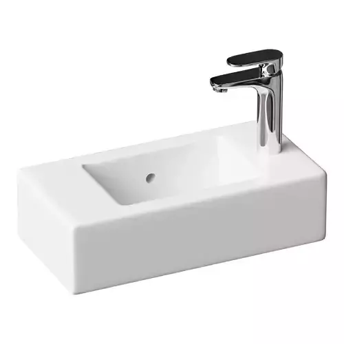 Hanging sink 50 cm Duravit Vero 0703500008 R