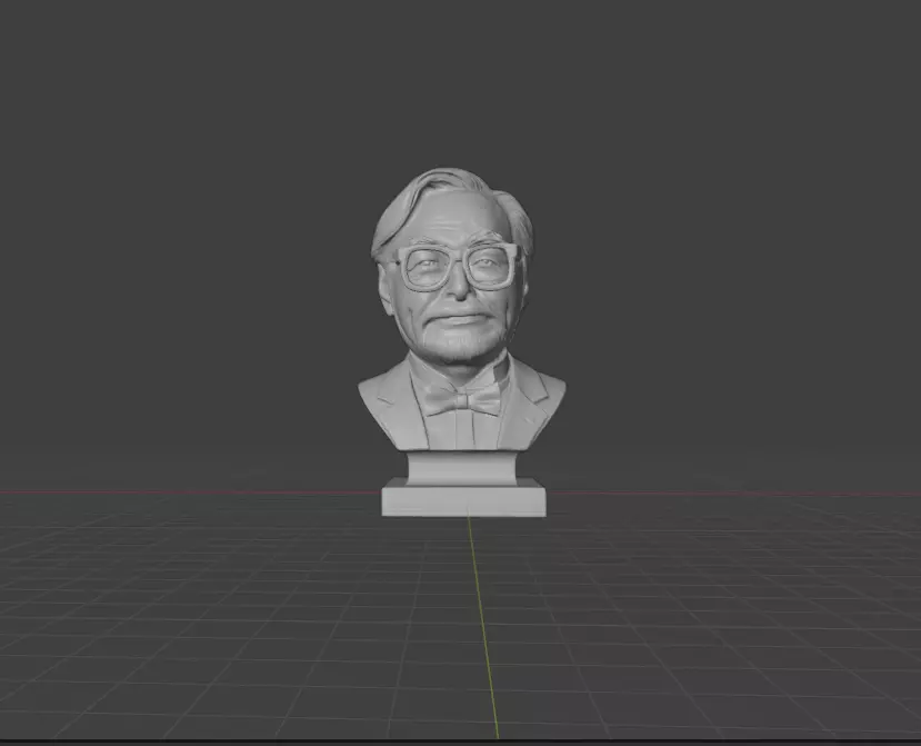 Hayao Miyazaki 3D print model