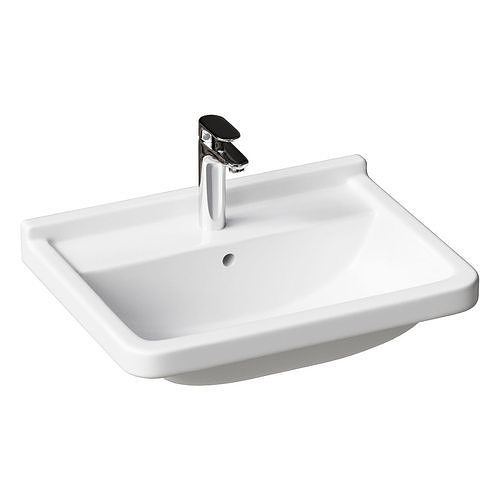Hanging sink 65 cm Duravit Starck 3 0300650000 3D model