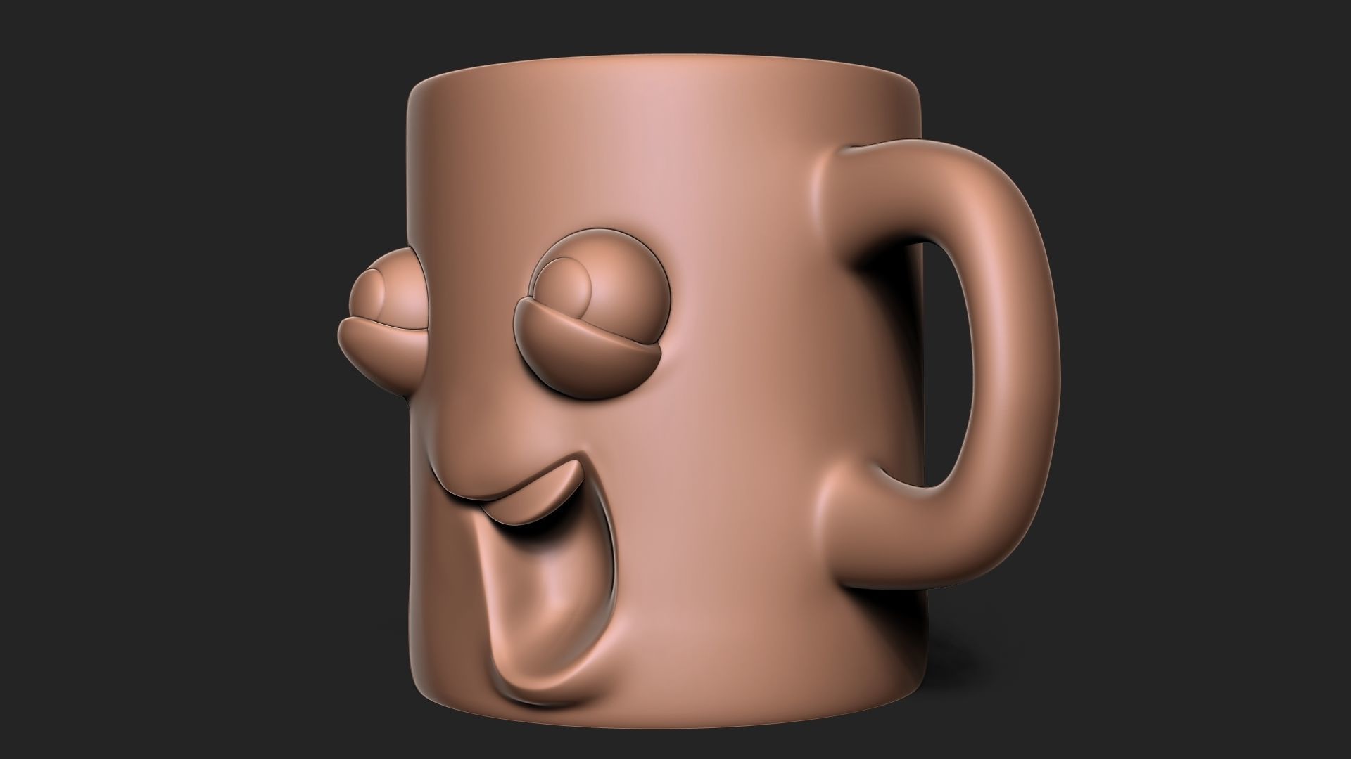 HOT COFFEE CUP 3D print model_3