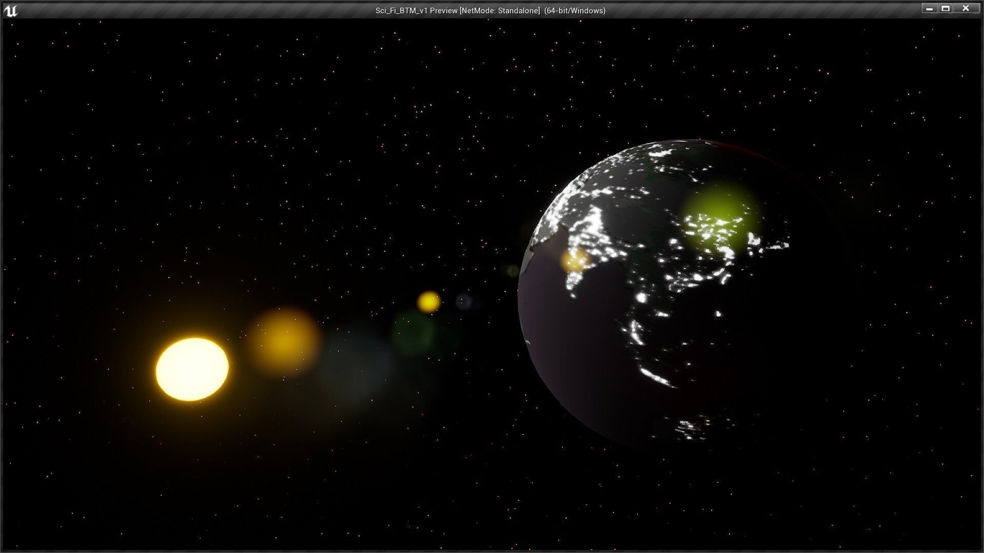 Sci-Fi Space Interior Btm v1 - Unreal Engine Low-poly 3D model_7