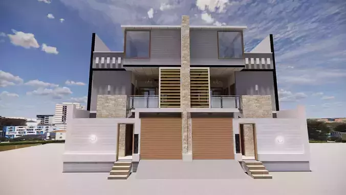 Villas Complete Project 3D model