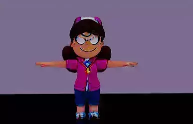 Mable Gravity Fall 3D model