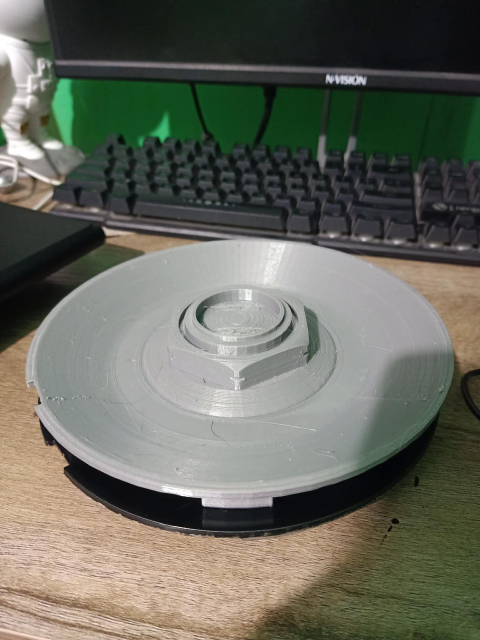 Honda Wheel Center Cap 3D print model_1