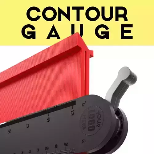 Contour Gauge 3D Model