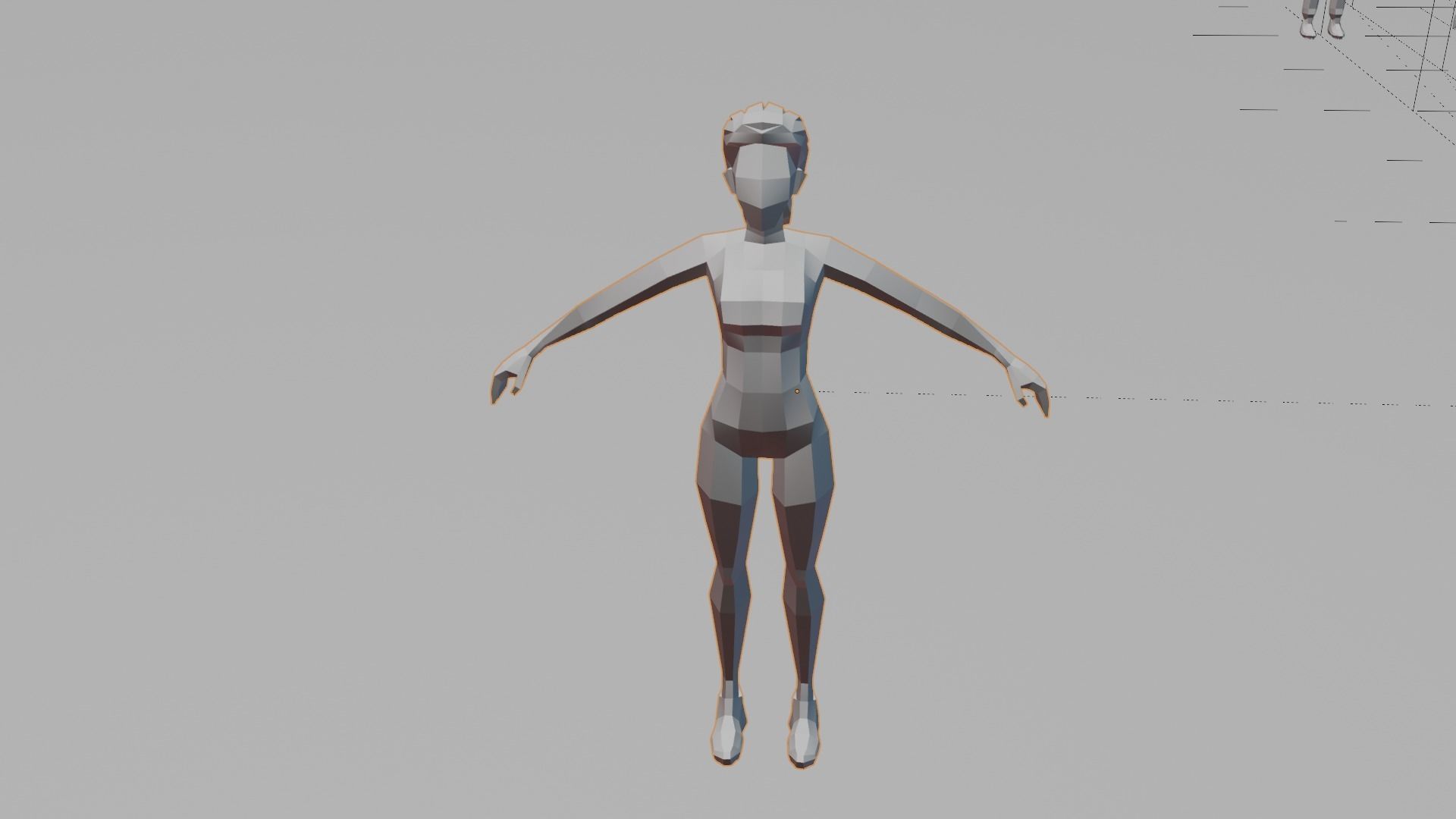 Lowpoly People Pack Low-poly 3D model Low-poly 3D model_3