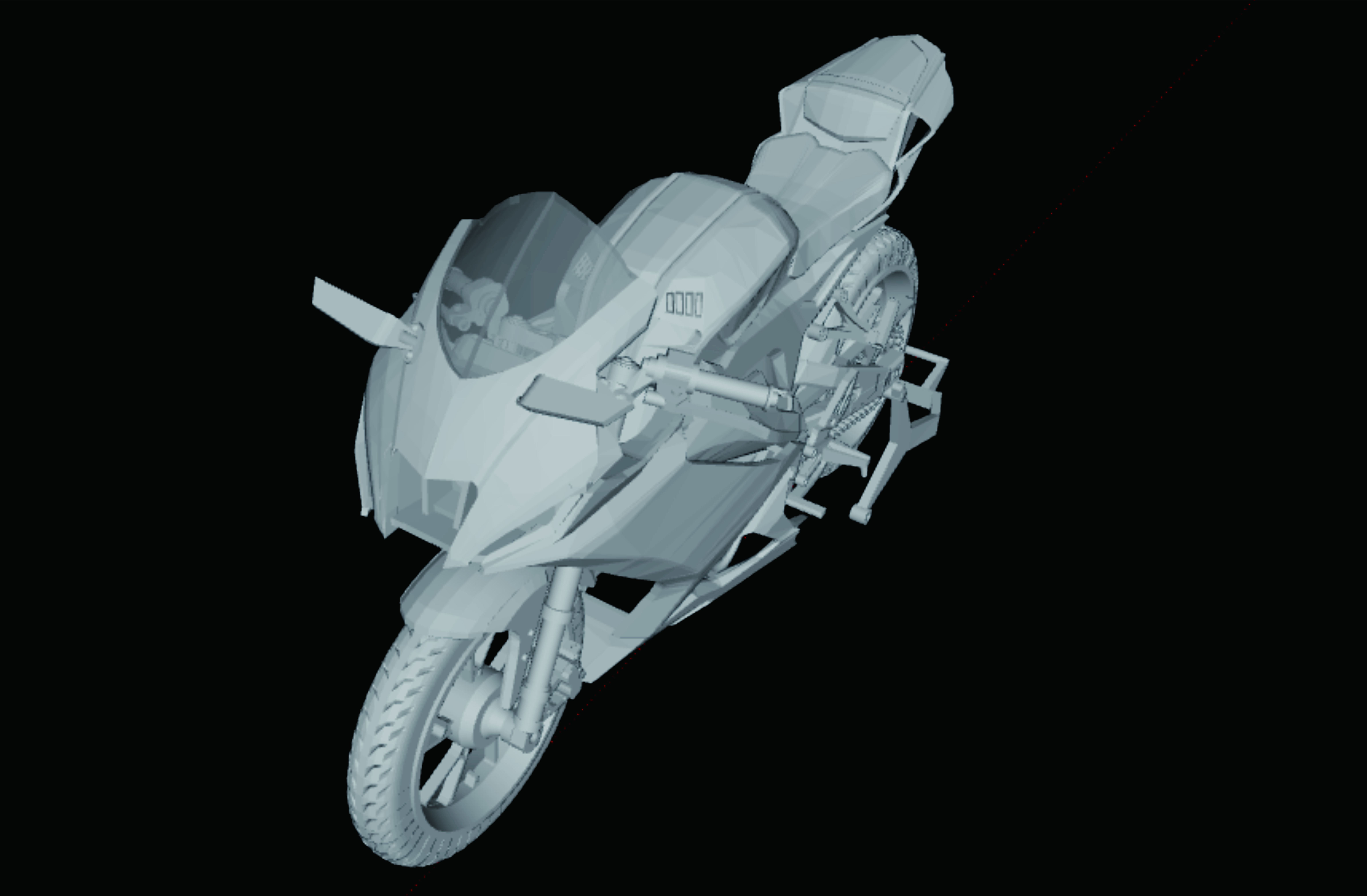 Yamaha Yzf R15m R15 V4 3D print model_5