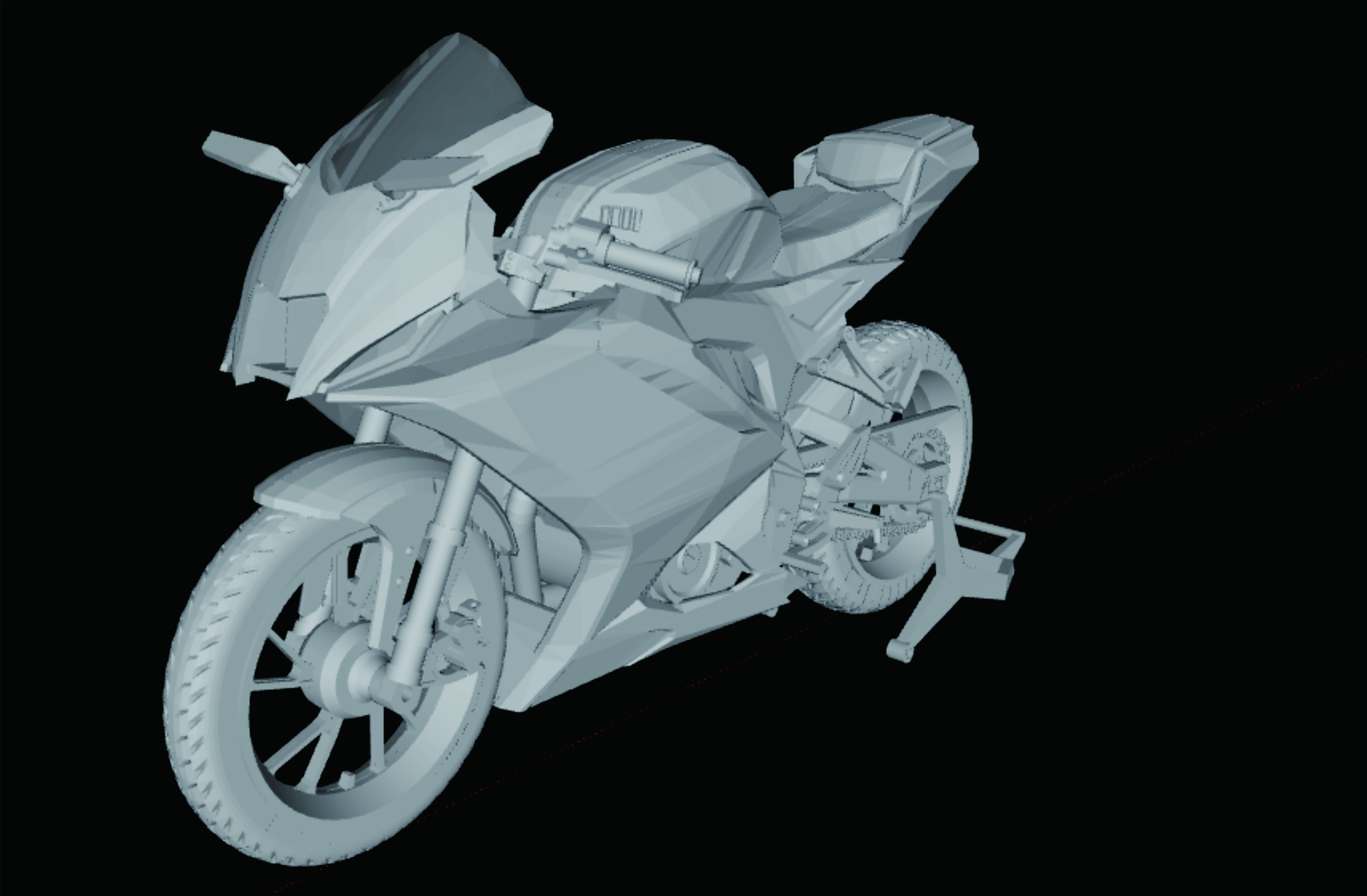 Yamaha Yzf R15m R15 V4 3D print model_0