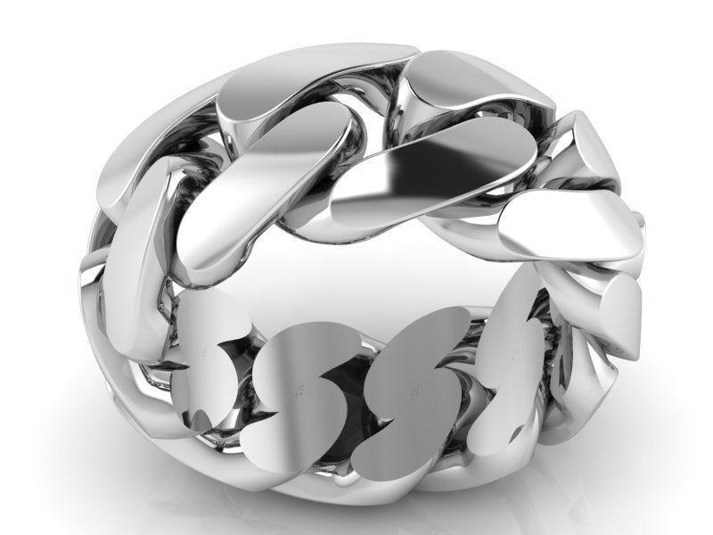 Cumin Chain Ring 2090 3D print model_2