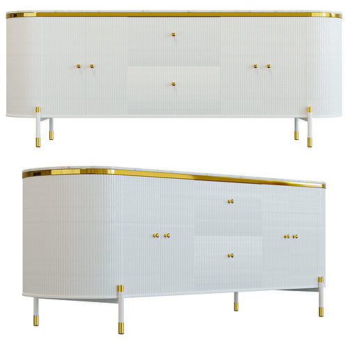 Modern Luxury Sideboard 3D model