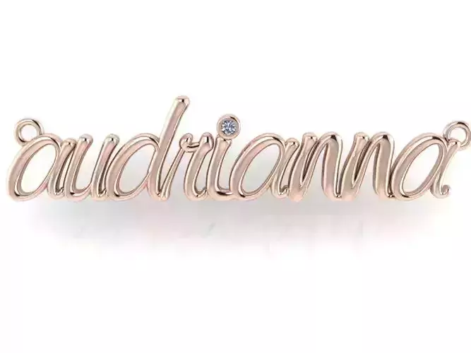 Adrianna Name Pendant 2095
