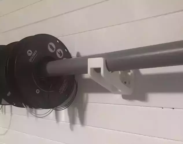 3d filament spool holder for wall