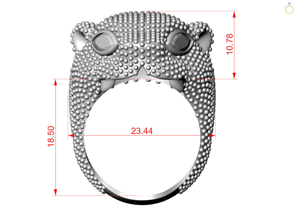 originality 3D print ring model 3D print model 3D print model_6