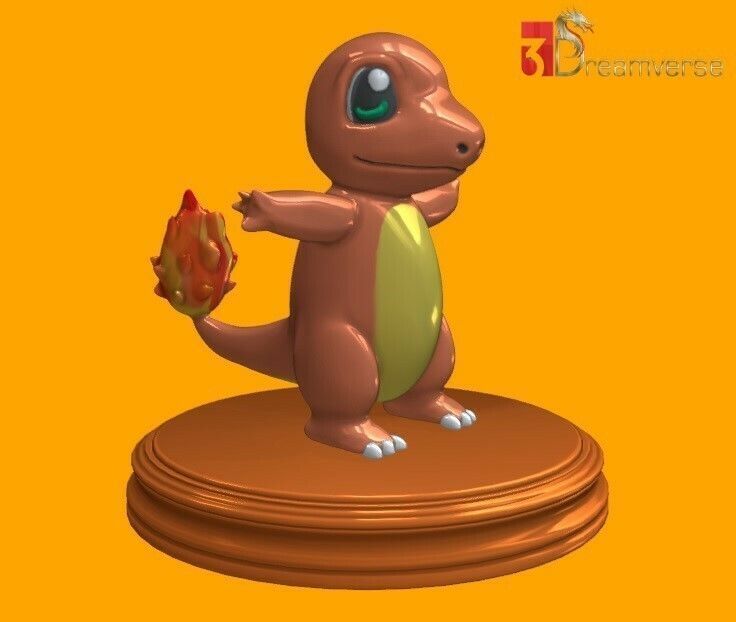 POKEMON NOEL CHRISTMAS CHARMANDER 3D print model_1