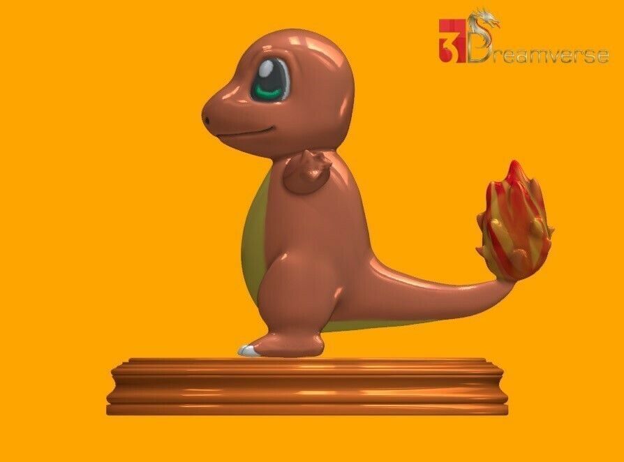 POKEMON NOEL CHRISTMAS CHARMANDER 3D print model_4