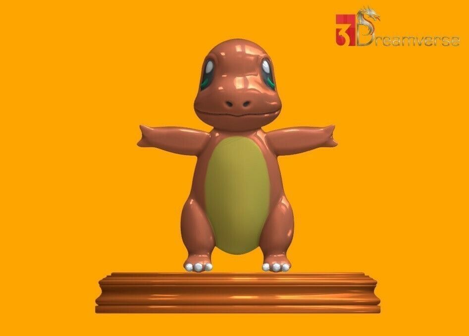 POKEMON NOEL CHRISTMAS CHARMANDER 3D print model_2