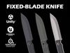 Fixed Blade Knife Lowpoly Gameready  Free low-poly 3D model_1