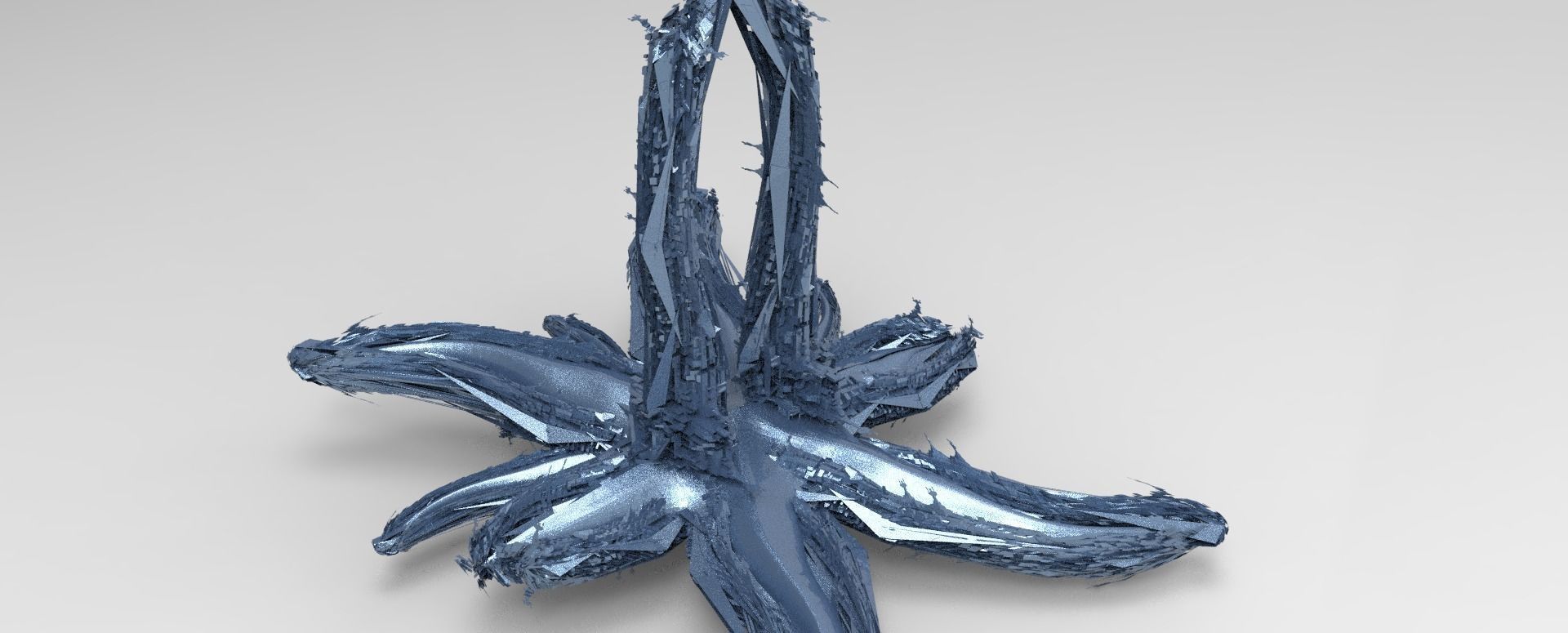 Sci-Fi Ocean Diver Towers  3D model_3