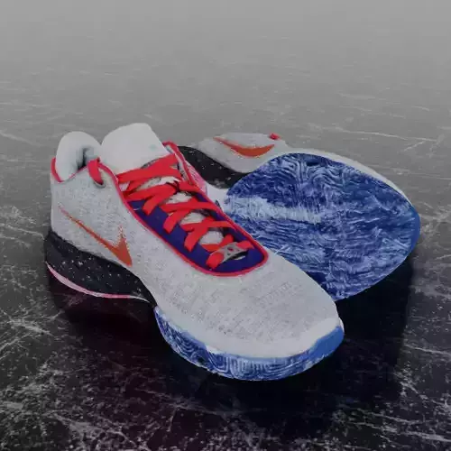 NIKE LEBRON PINK DIAMOND COLLECTION 3D SHOES