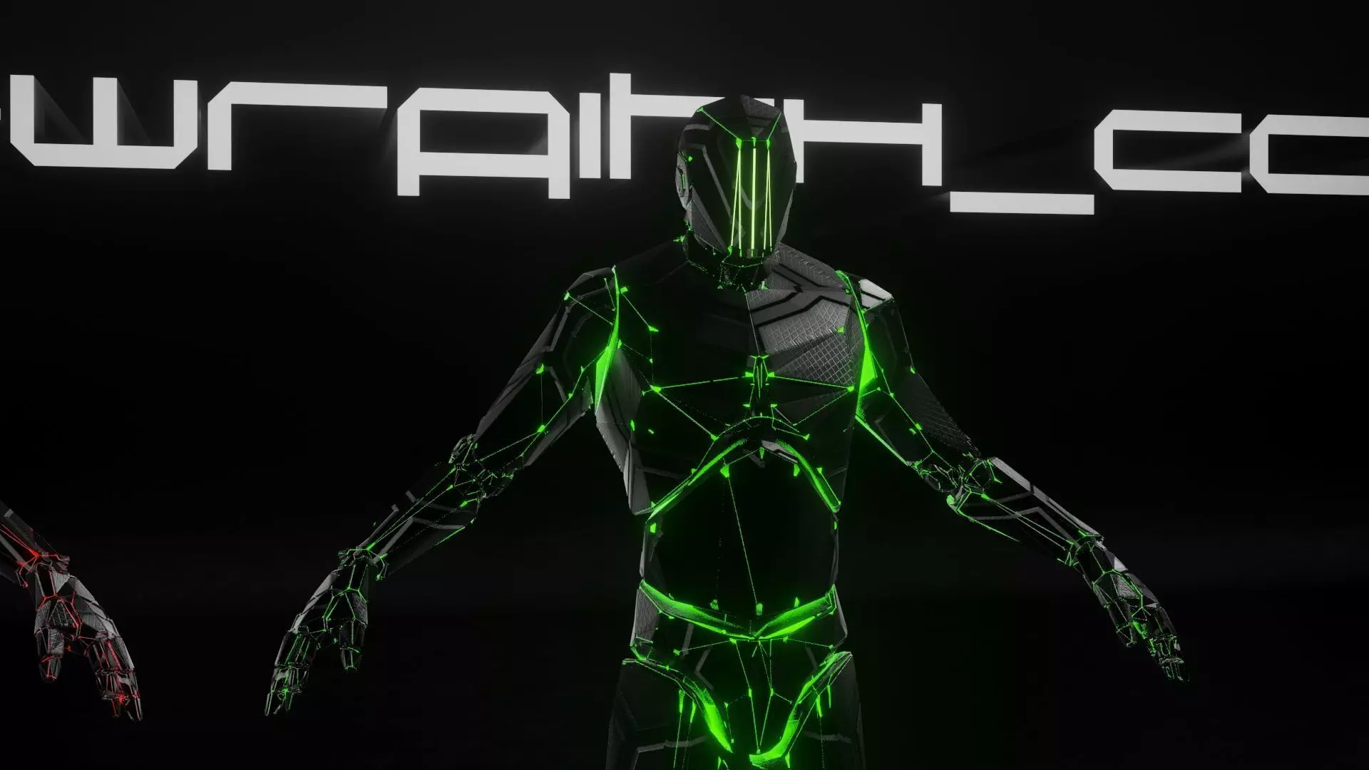 4 Androids Pack Download High Quality 3d Model Original Design Free low-poly 3D model_0