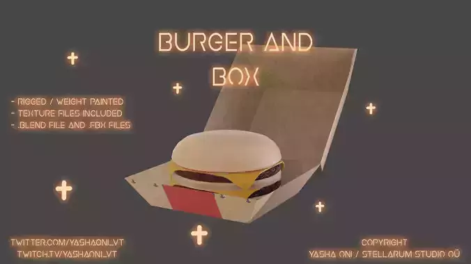 Burger and Box