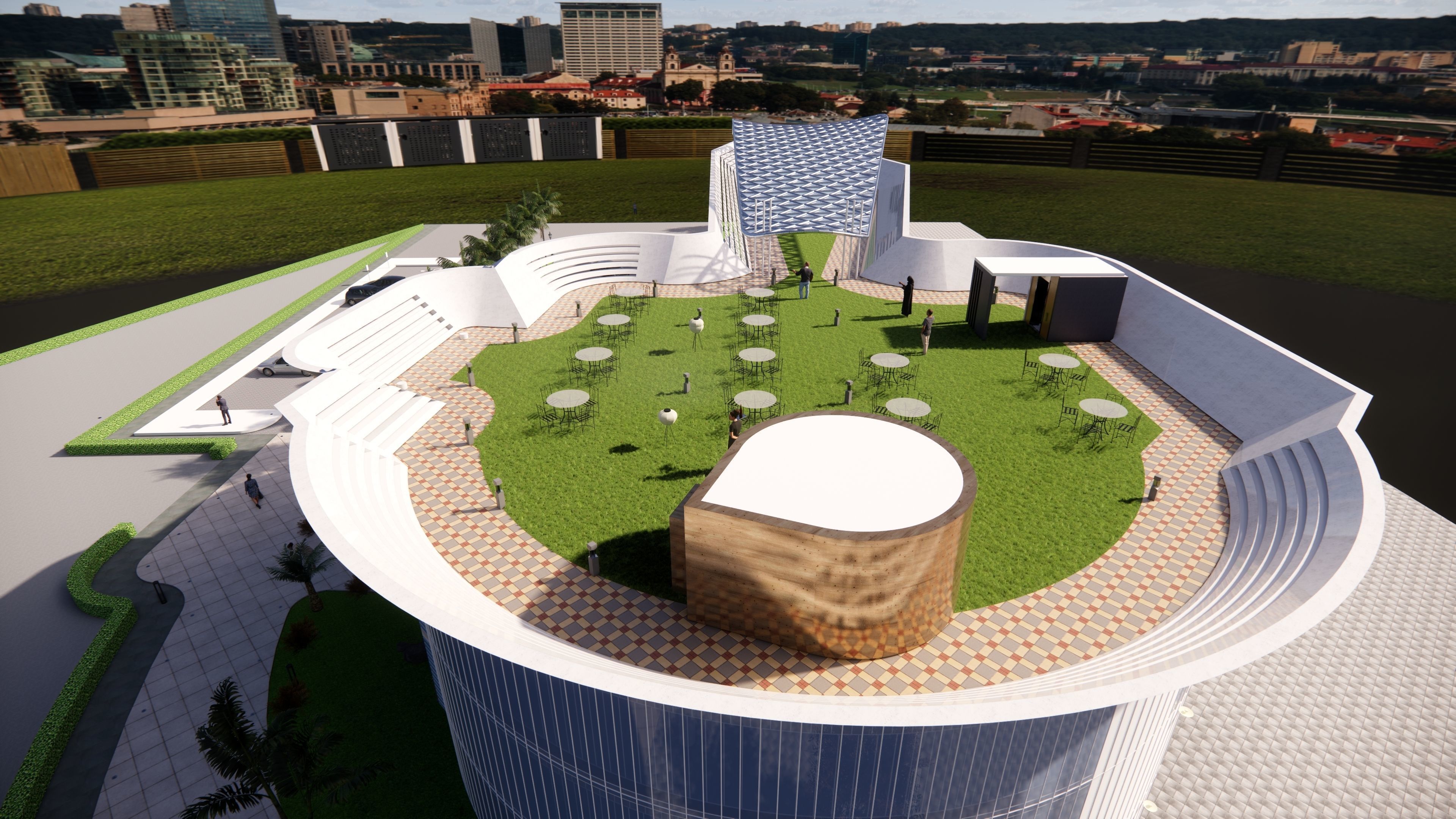 Shopping Mall - Interior and Exterior 3D model 3D model_10