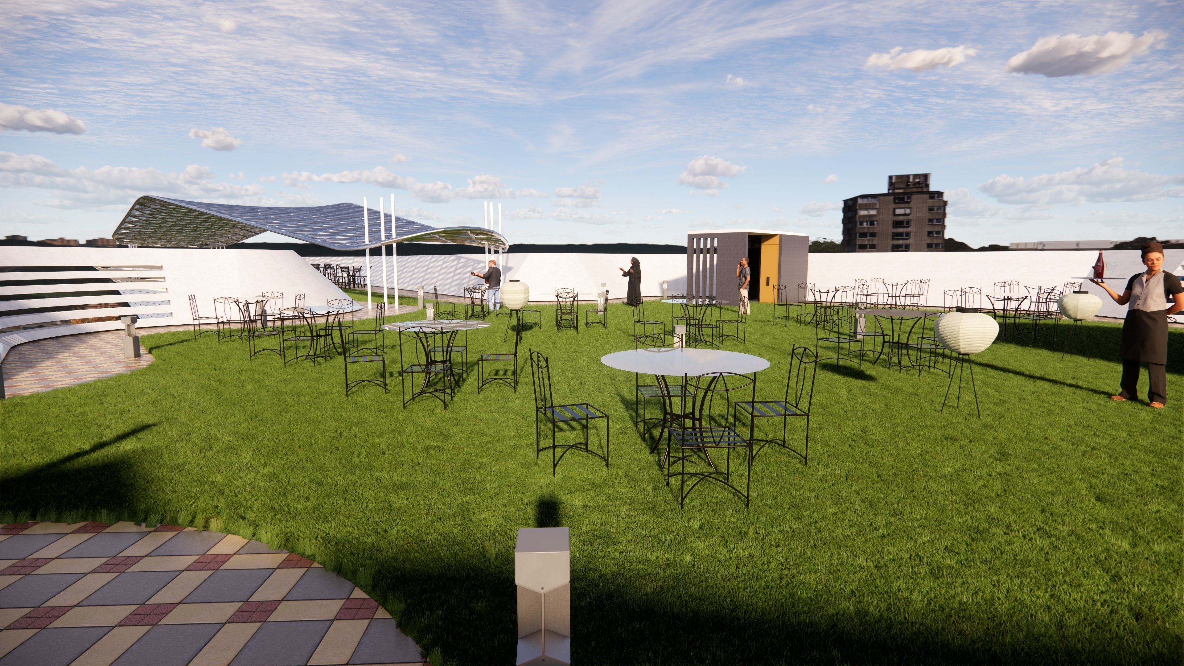 Shopping Mall - Interior and Exterior 3D model 3D model_7