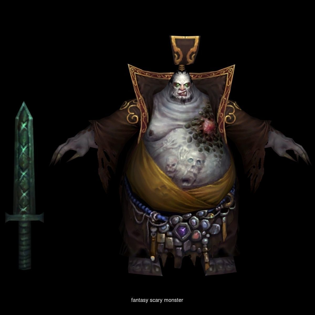 fantasy Scary monster collection for Halloween _1