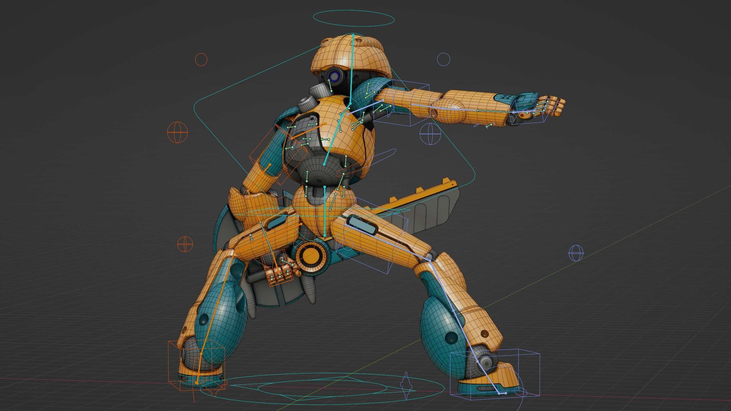 BATTLE DROID RF-900 Rigged for Unreal Engine - Unity - MIXAMO 3D model_38