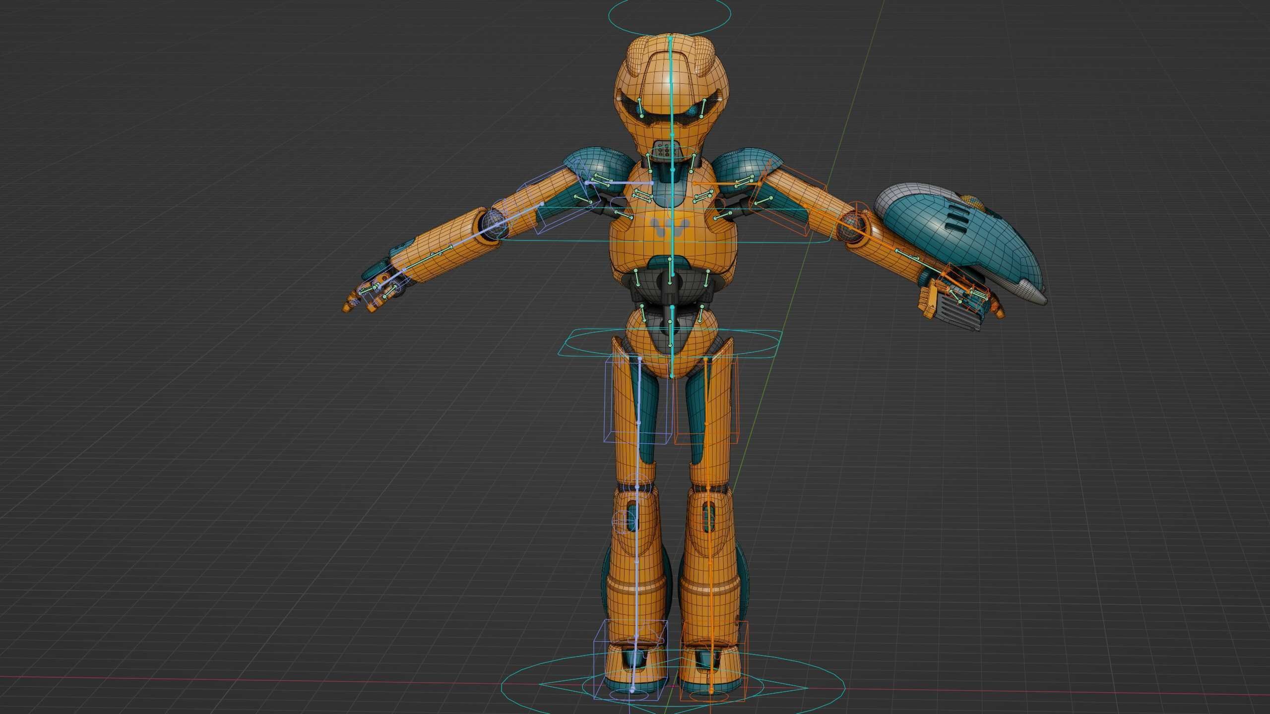 BATTLE DROID RF-900 Rigged for Unreal Engine - Unity - MIXAMO 3D model_39
