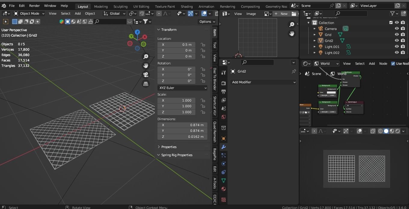 Free Commercial-Use Grids Free 3D model_2