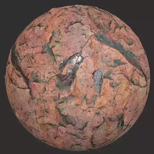 Multicolor Sandstone Rock Pbr 4k Texture