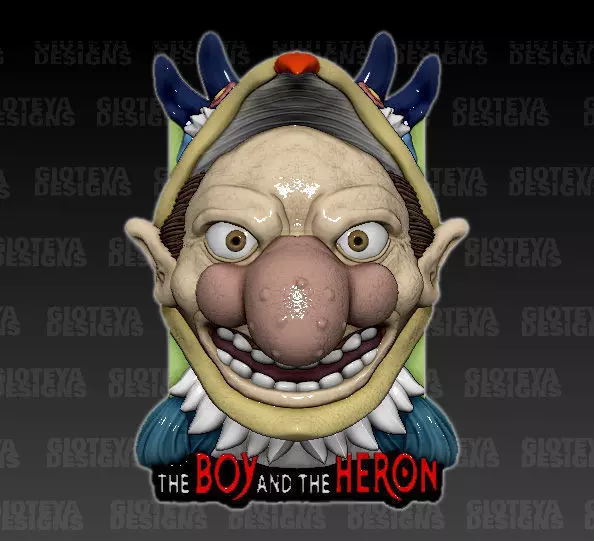 The Boy and The Heron 3D model_0