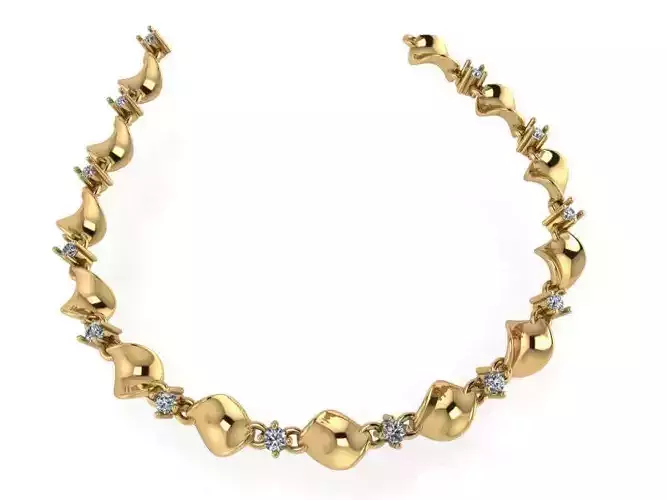 Spiry Diamond Necklace 2112