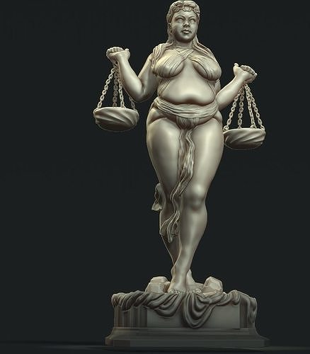 goddess of the sign Libra 3D print model