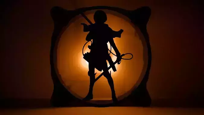 Attack on Titan Armin Arlert PC fan grill cover 