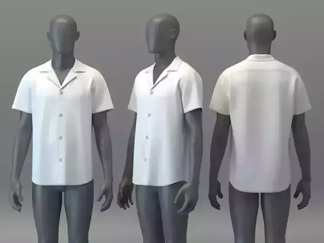  Relaxed Short Sleeved Shirt