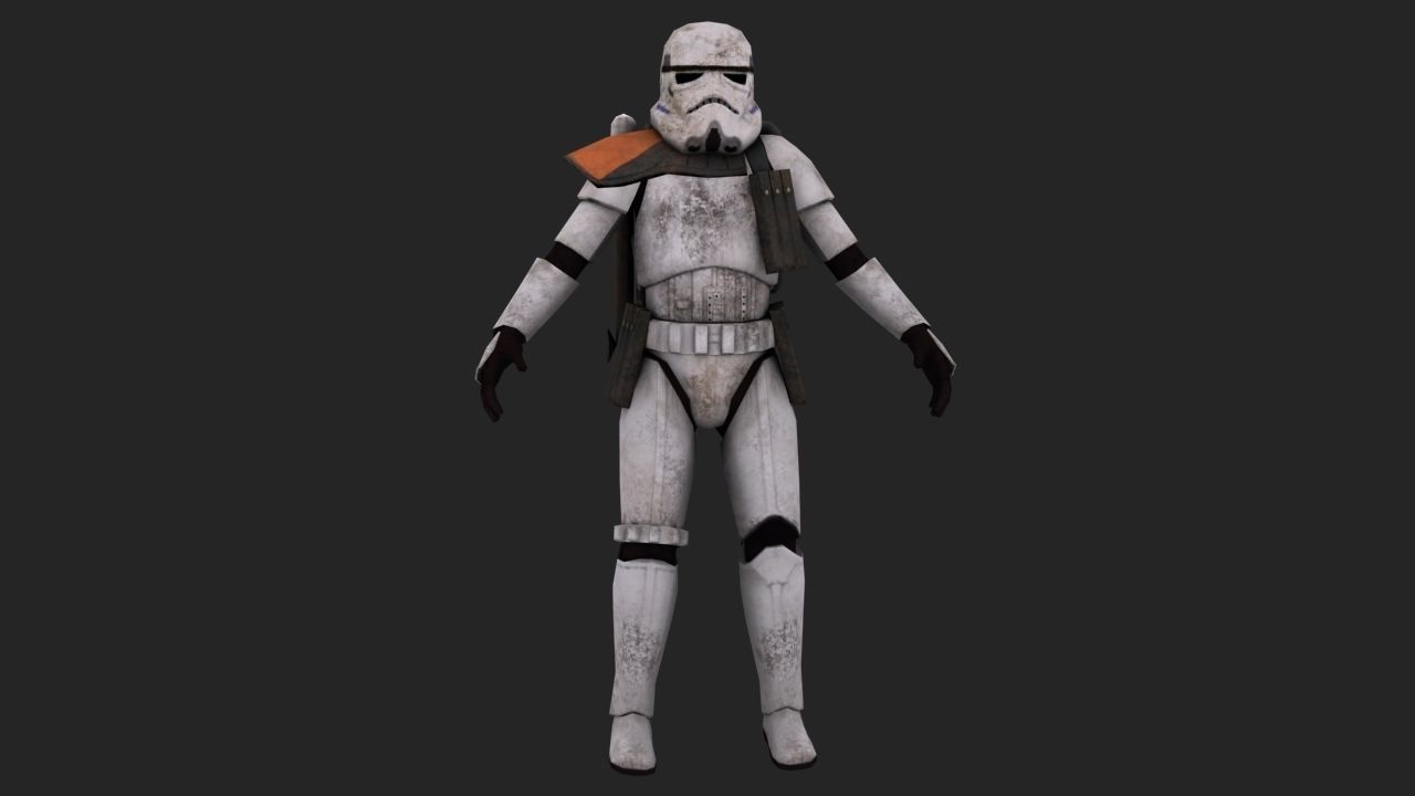 Massive STAR WARS Low Poly 3D Model Bumper Pack Low-poly 3D model_31