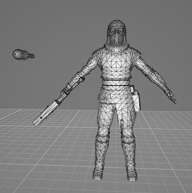 Massive STAR WARS Low Poly 3D Model Bumper Pack Low-poly 3D model_14