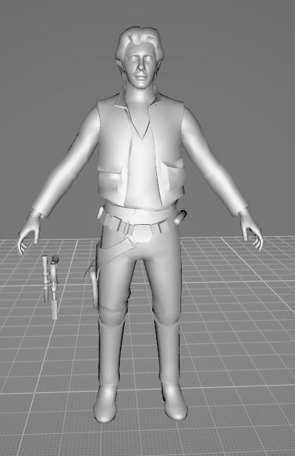 Massive STAR WARS Low Poly 3D Model Bumper Pack Low-poly 3D model_12