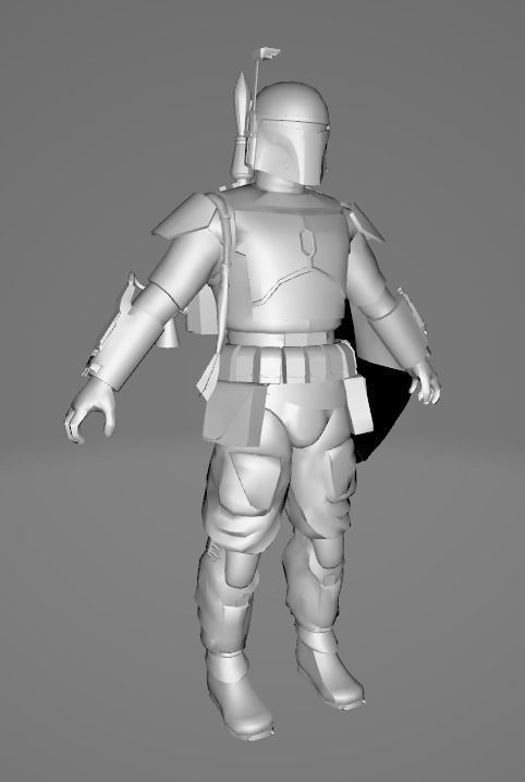 Massive STAR WARS Low Poly 3D Model Bumper Pack Low-poly 3D model_36