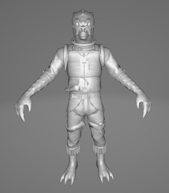 Massive STAR WARS Low Poly 3D Model Bumper Pack Low-poly 3D model_2