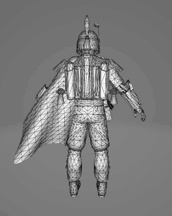 Massive STAR WARS Low Poly 3D Model Bumper Pack Low-poly 3D model_46