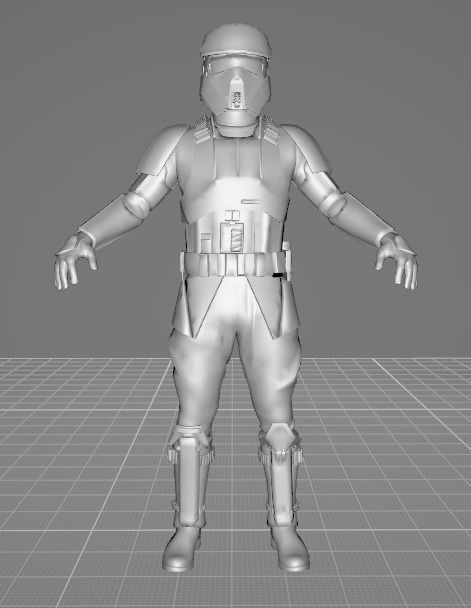 Massive STAR WARS Low Poly 3D Model Bumper Pack Low-poly 3D model_30