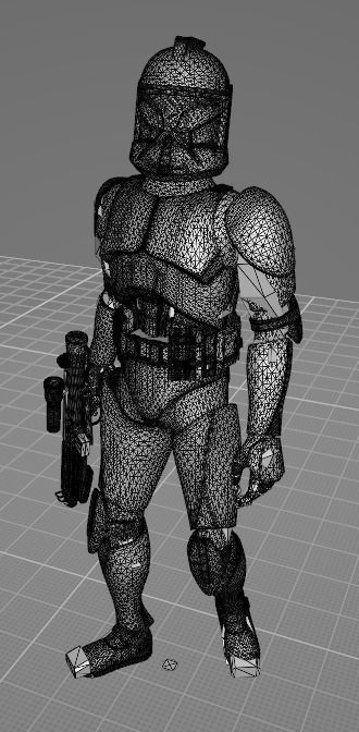 Massive STAR WARS Low Poly 3D Model Bumper Pack Low-poly 3D model_8