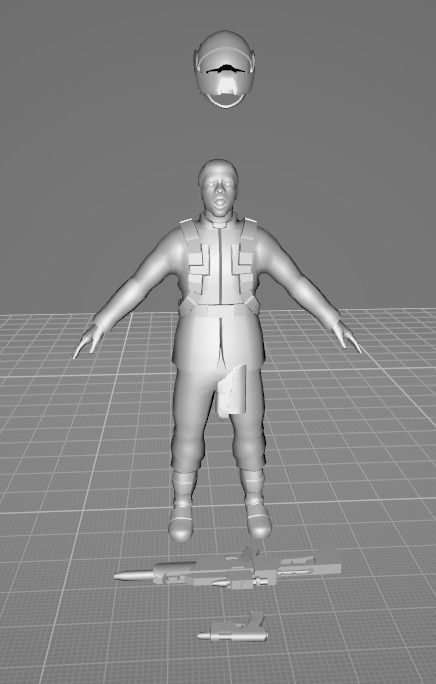 Massive STAR WARS Low Poly 3D Model Bumper Pack Low-poly 3D model_28