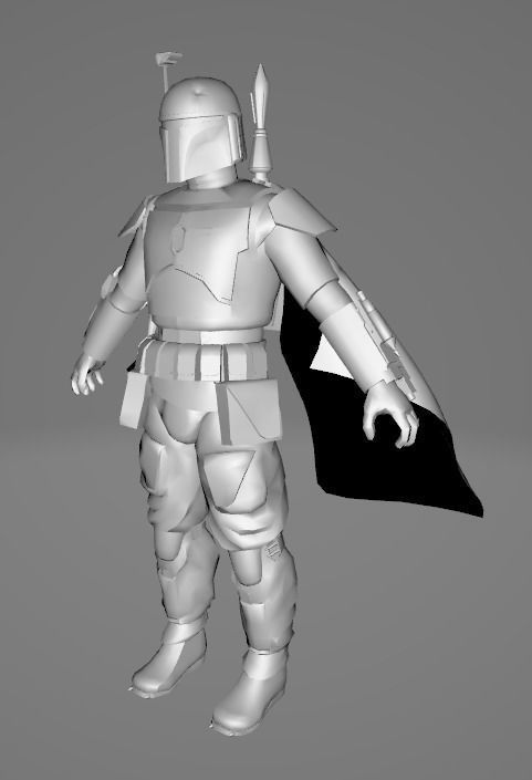 Massive STAR WARS Low Poly 3D Model Bumper Pack Low-poly 3D model_47